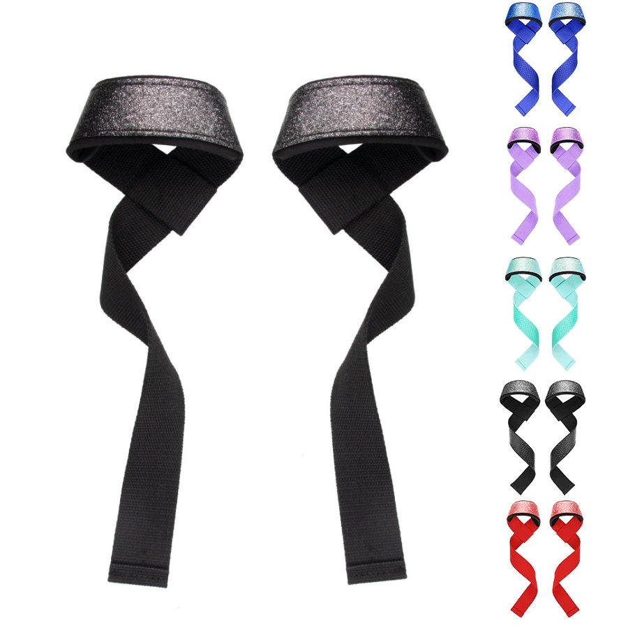 Wrist Wraps Weightlifting Support - Novo brilhante cinta envoltório fitness levantamento