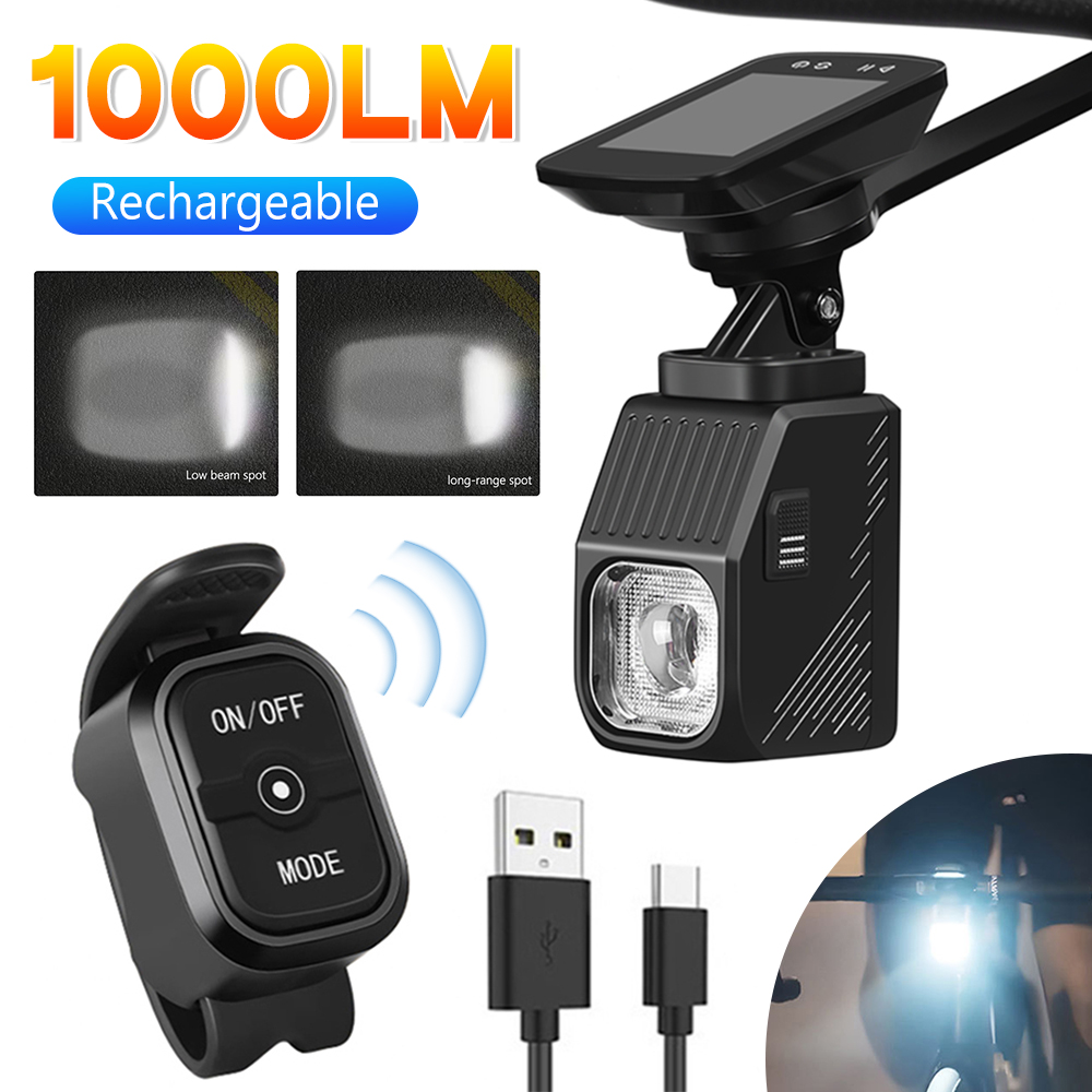 Rechargeable Bicycle Headlight 1000 Lumen - Farol de bicicleta de estrada de
