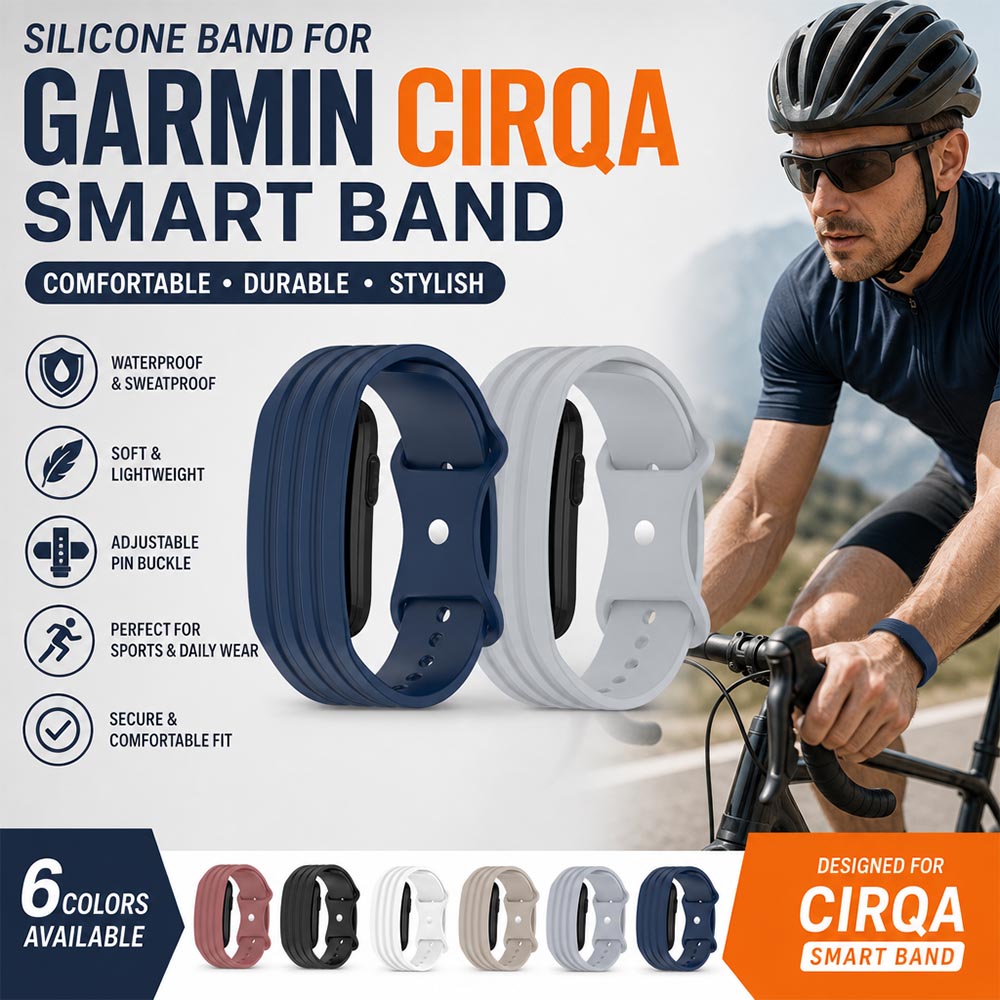 Resistance Bands Set With Handles - Pulseira de Silicone para Garmin Cirqa,