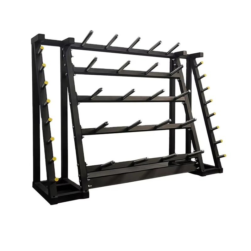 Fitness Equipment - Suporte Dobrável Multifuncional de Aço para