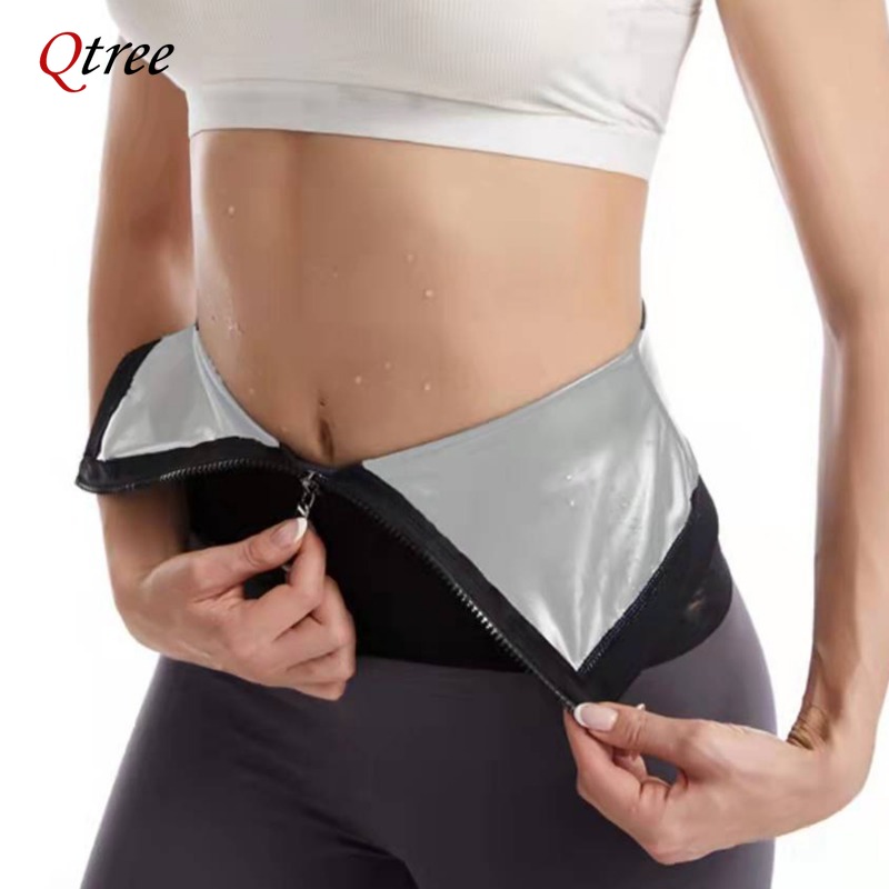 Sweat Waist Trainer Belt Neoprene - Qtree-Waist Trainer Para Mulheres, Body Shaper,