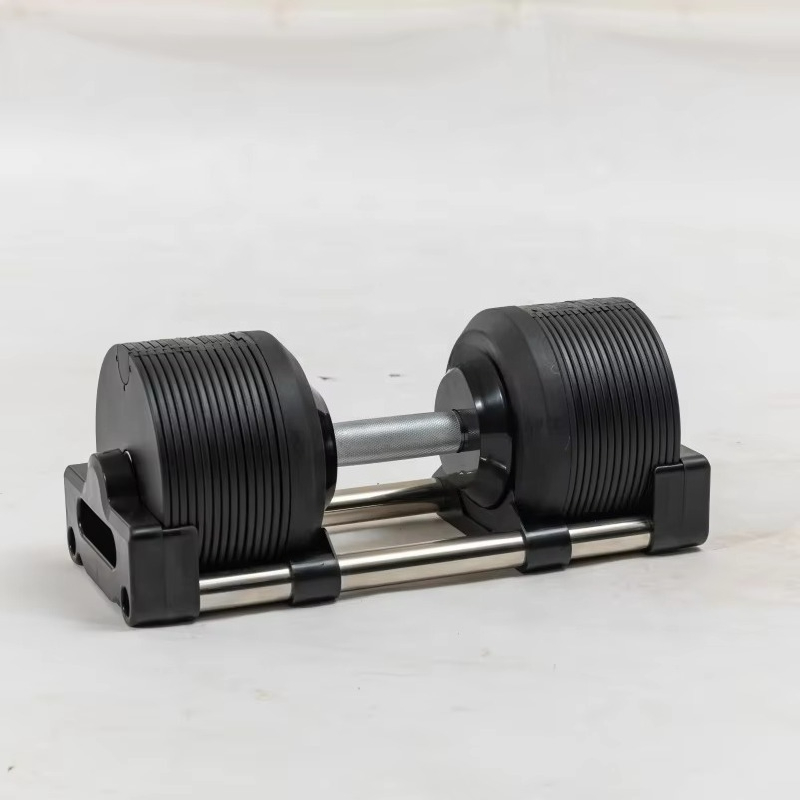 Adjustable Dumbbell Pair 40Kg - Conjunto de Pesos Ajustáveis para Academia