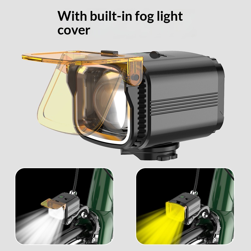 Rechargeable Bicycle Headlight 1000 Lumen - Lanterna Frontal para Bicicleta Dobrável Brompton