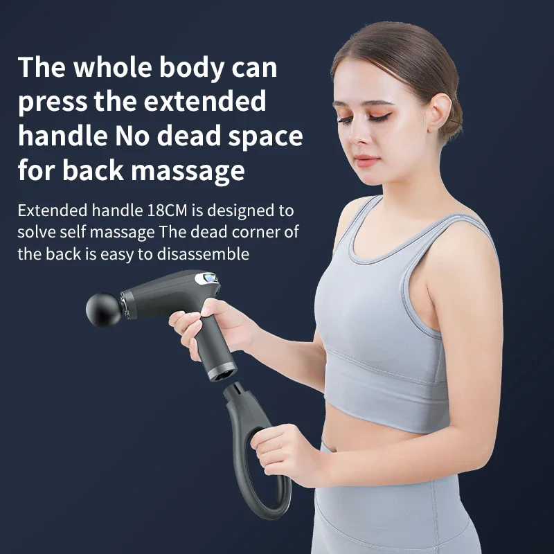 Bastão de Massagem Elétrico co - Electric Massage Gun Deep Tissue avaliação e preço
