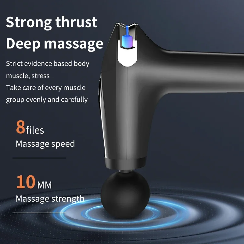 Bastão de Massagem Elétrico co - Electric Massage Gun Deep Tissue avaliação e preço