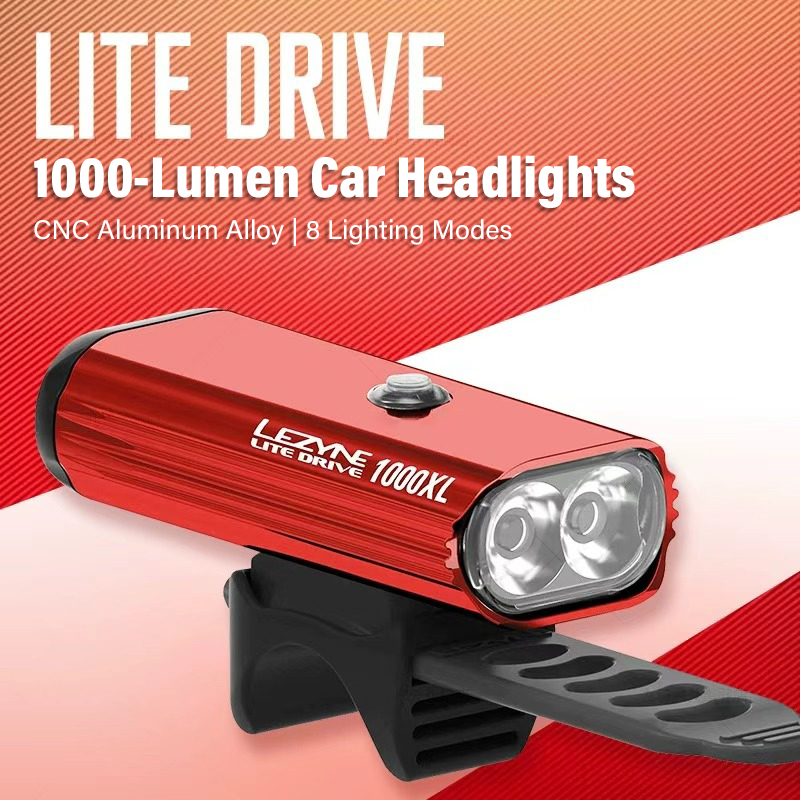 Lanterna de Bicicleta LEZYNE 1 - Rechargeable Bicycle Headlight 1000 Lumen avaliação e preço