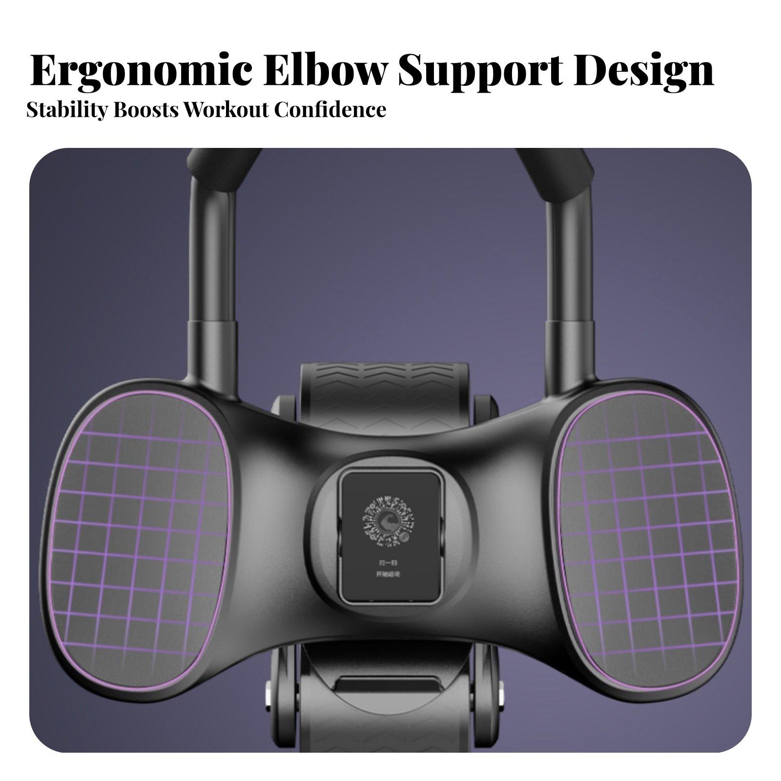 Roda Abdominal com Suporte par - Ab Roller Wheel With Elbow Support avaliação e preço