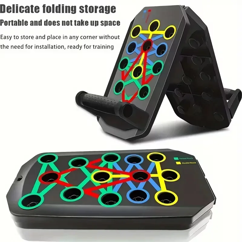Prancha de Flexões Dobrável pa - Push Up Board Foldable Multi Function avaliação e preço