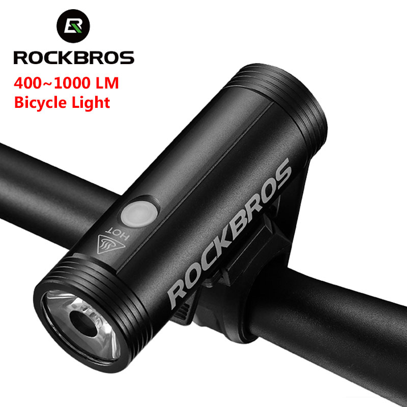 Rockbros luz da bicicleta fren - Rechargeable Bicycle Headlight 1000 Lumen avaliação e preço