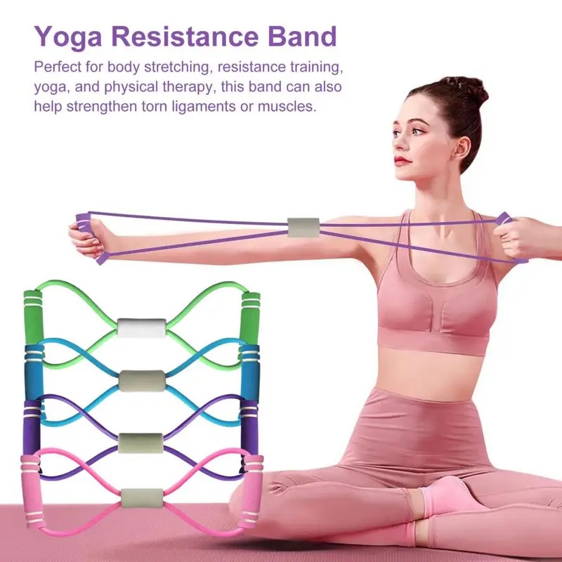 Faixa de Resistência para Fitn - Resistance Bands Set With Handles avaliação e preço