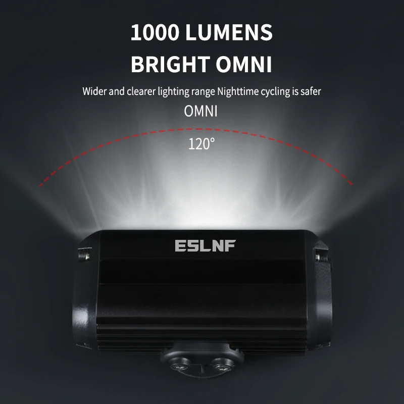 Eslnf 1000 lúmen usb recarregá - Rechargeable Bicycle Headlight 1000 Lumen avaliação e preço