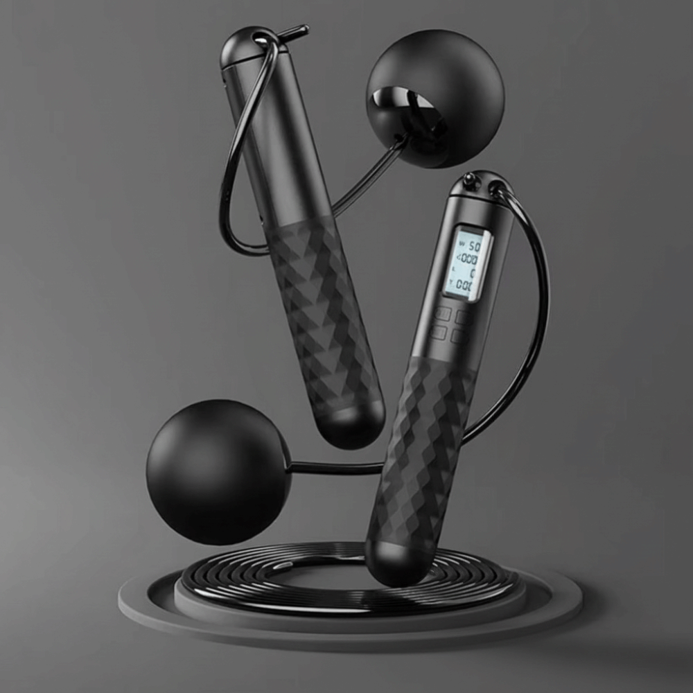 Corda de Pular Sem Fio e Sem C - Smart Jump Rope Digital Counter avaliação e preço