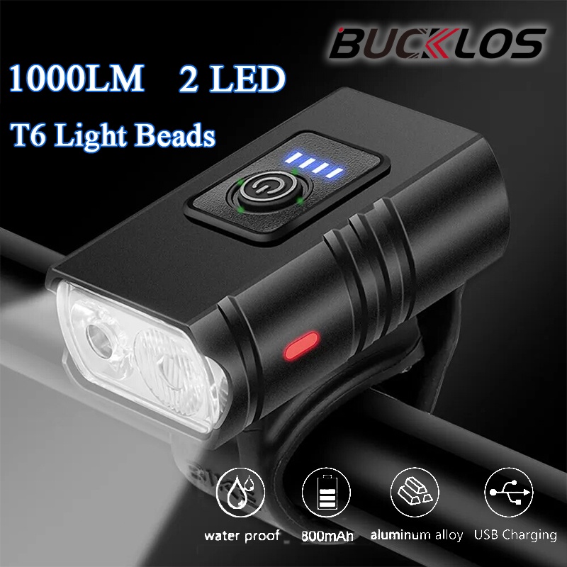 Luzes de bicicleta 1000 lúmen  - Rechargeable Bicycle Headlight 1000 Lumen avaliação e preço