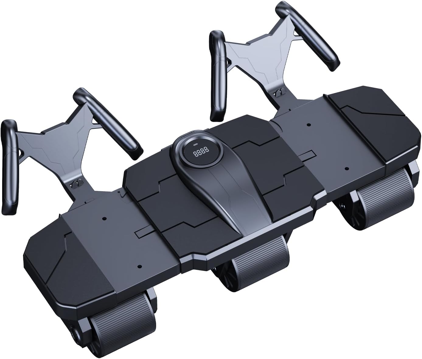 2025 novo rolo de seis rodas a - Ab Roller Wheel With Elbow Support avaliação e preço