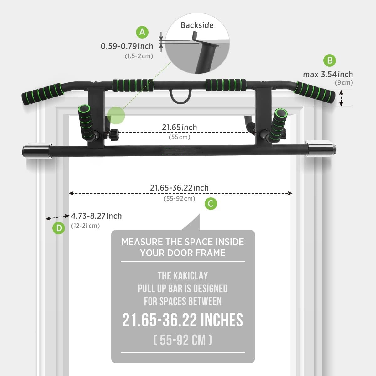 Barra de Exercícios para Porta - Door Pull Up Bar No Screw avaliação e preço