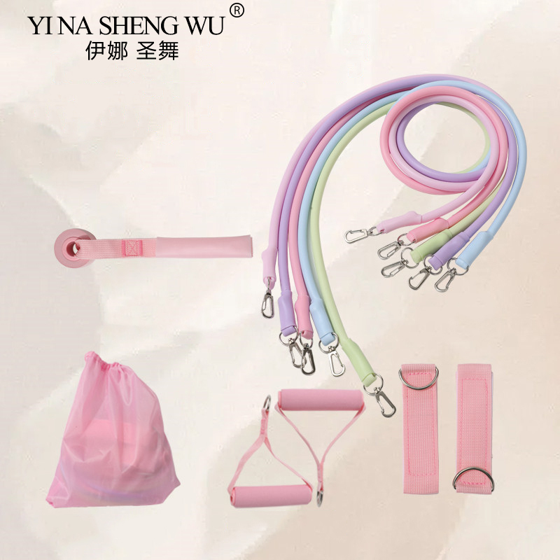 Correias de tornozelo faixas d - Resistance Bands Set With Handles avaliação e preço