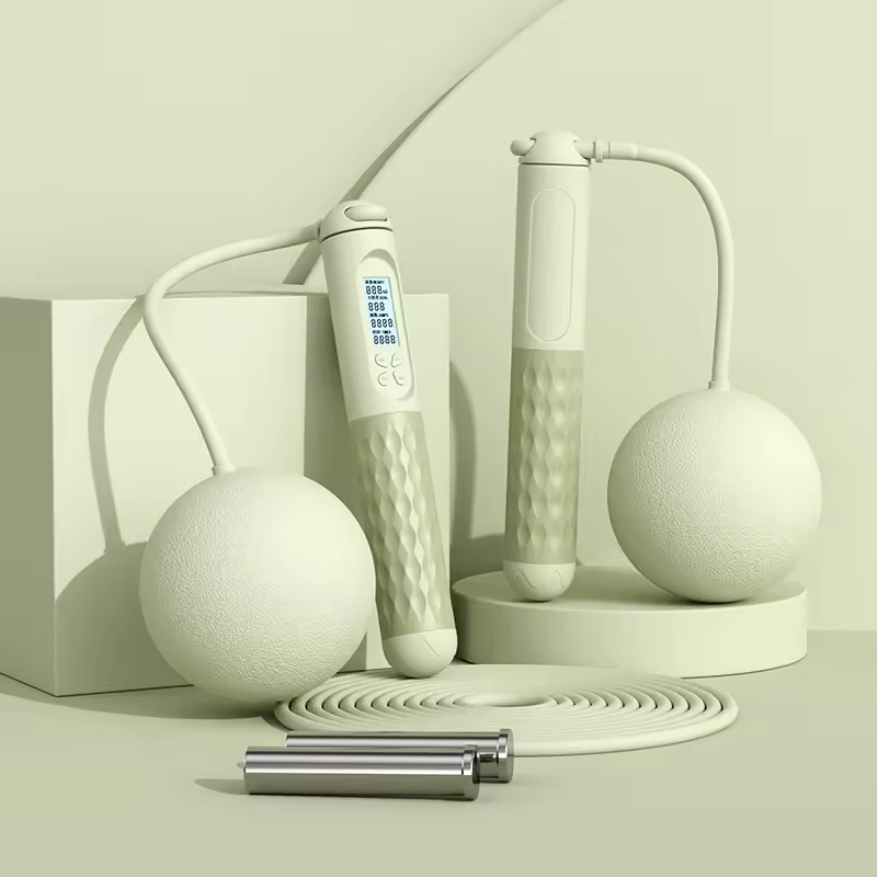 Corda digital de fitness sem f - Smart Jump Rope Digital Counter avaliação e preço