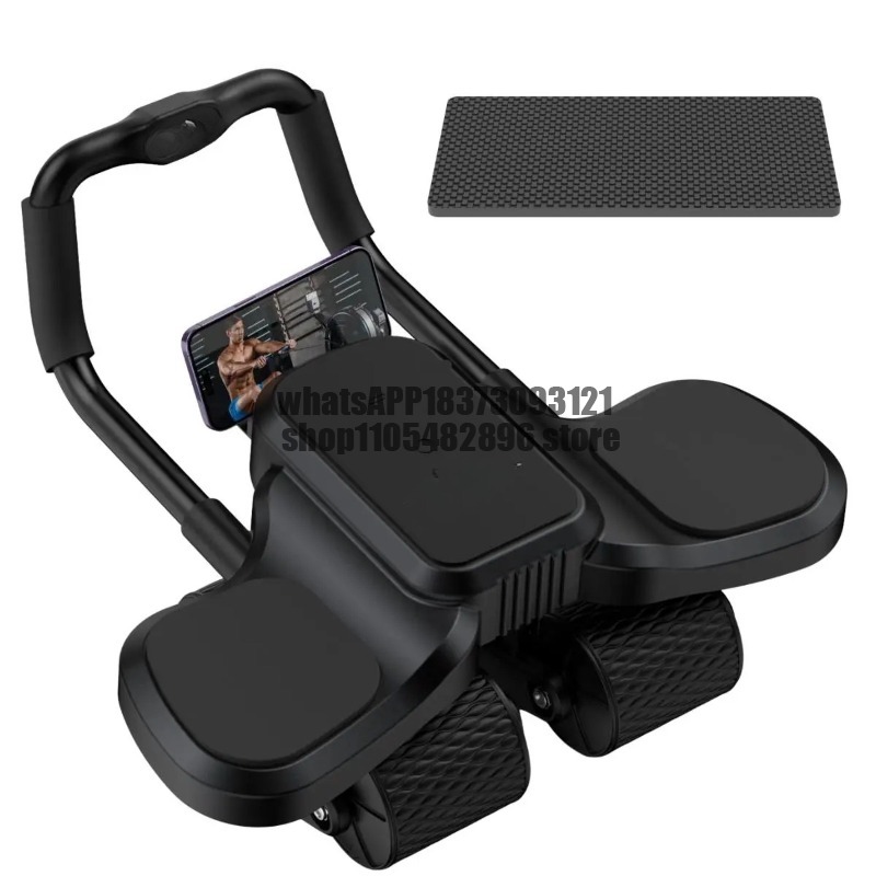 Roda Abdominal 2 em 1 com Apoi - Ab Roller Wheel With Elbow Support avaliação e preço