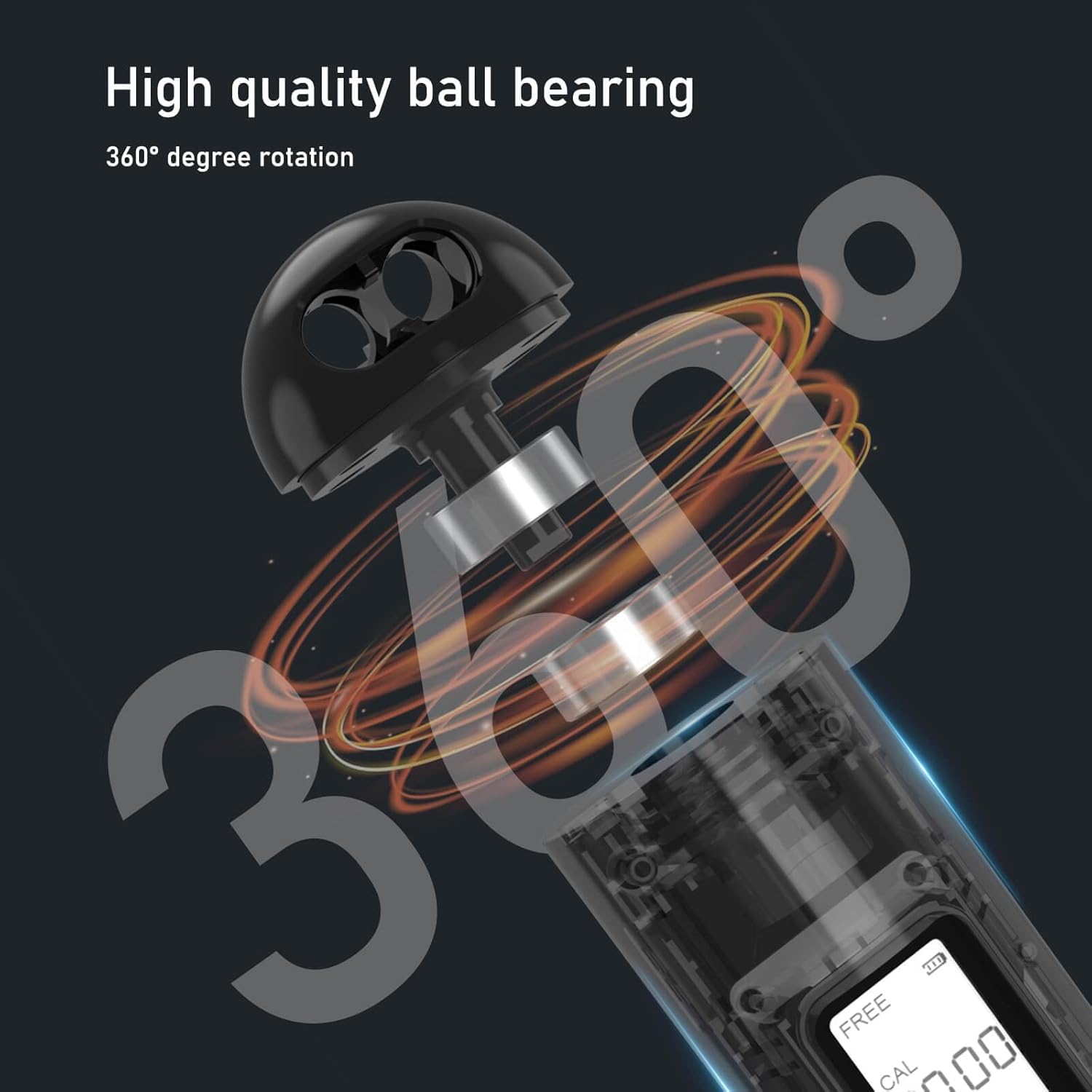 Corda de Pular Digital Intelig - Smart Jump Rope Digital Counter avaliação e preço