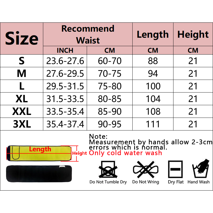 Cinta Modeladora de Sauna para - Sweat Waist Trainer Belt Neoprene avaliação e preço