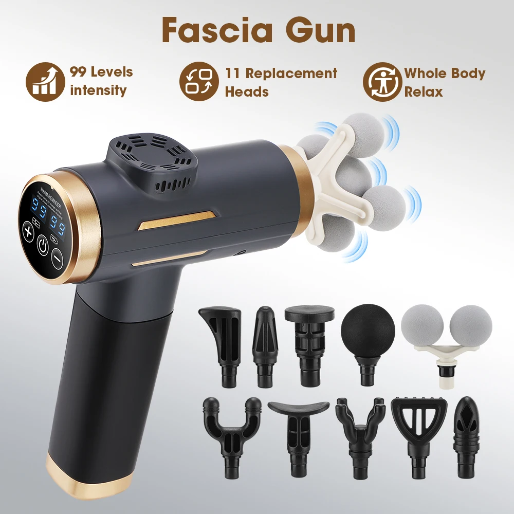 Pistola de Massagem Elétrica p - Electric Massage Gun Deep Tissue avaliação e preço