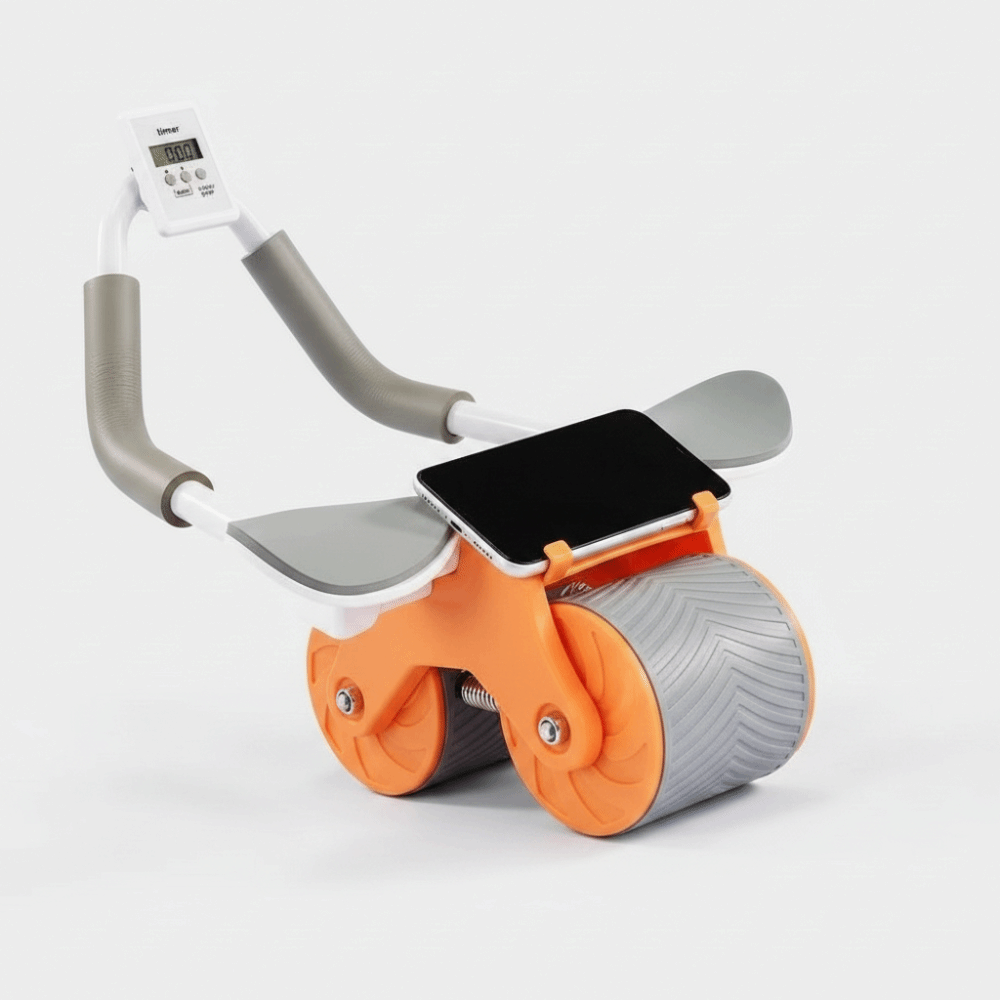 Roda Abdominal Automática com  - Ab Roller Wheel With Elbow Support avaliação e preço