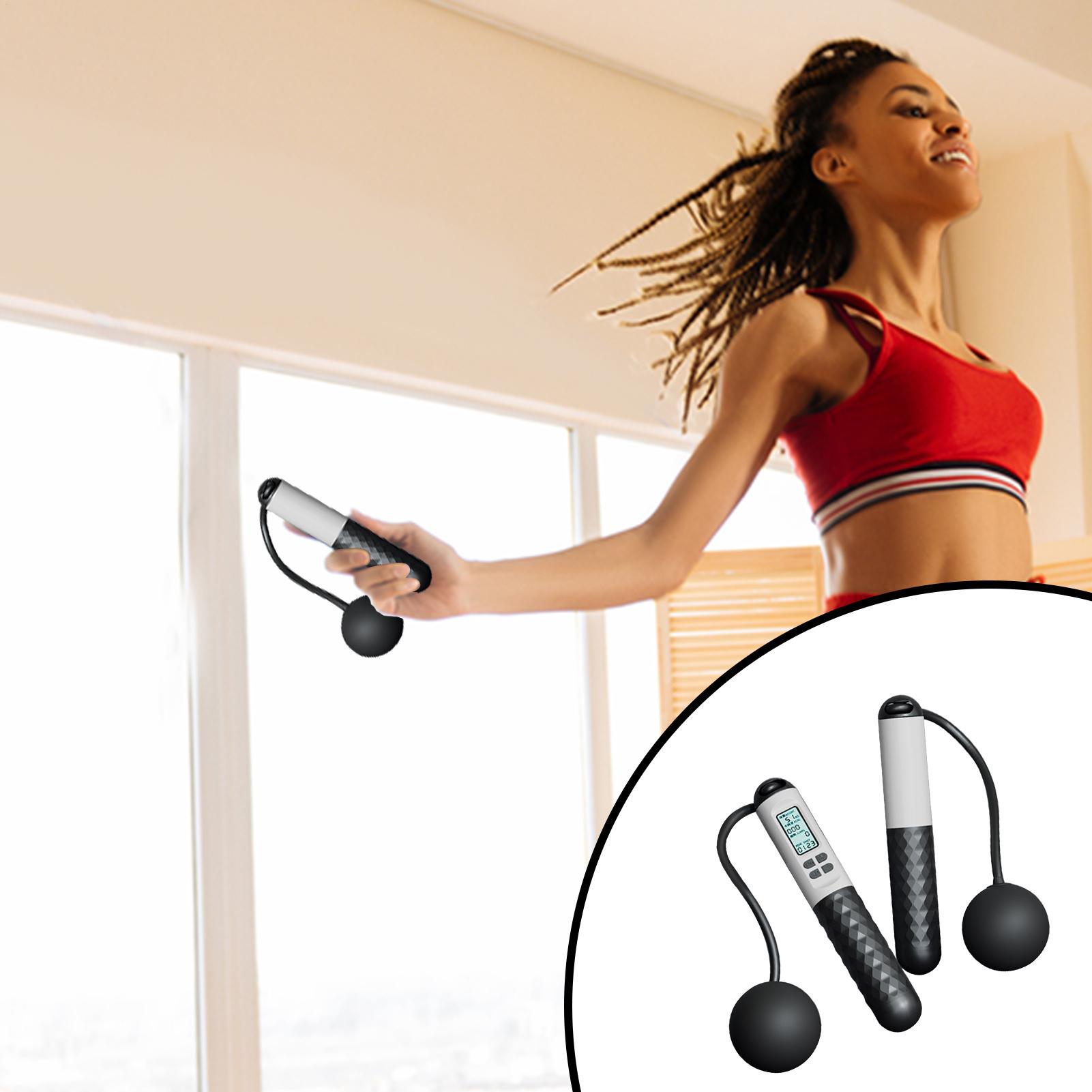 Corda de pular sem corda com c - Smart Jump Rope Digital Counter avaliação e preço