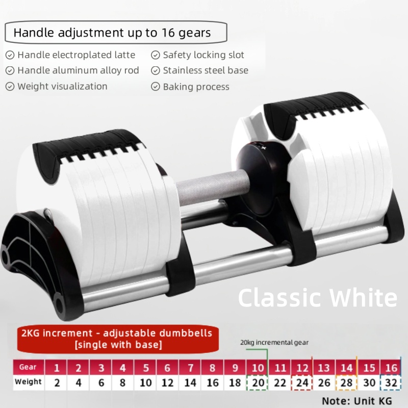 Halteres ajustáveis para casa, - Adjustable Dumbbell Pair 40Kg avaliação e preço