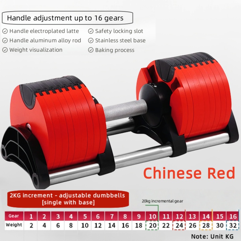 Halteres ajustáveis para casa, - Adjustable Dumbbell Pair 40Kg avaliação e preço