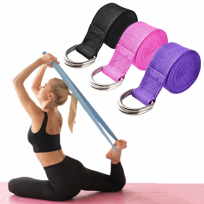 183*3.8cm cinta de yoga algodã - Resistance Bands Set With Handles avaliação e preço