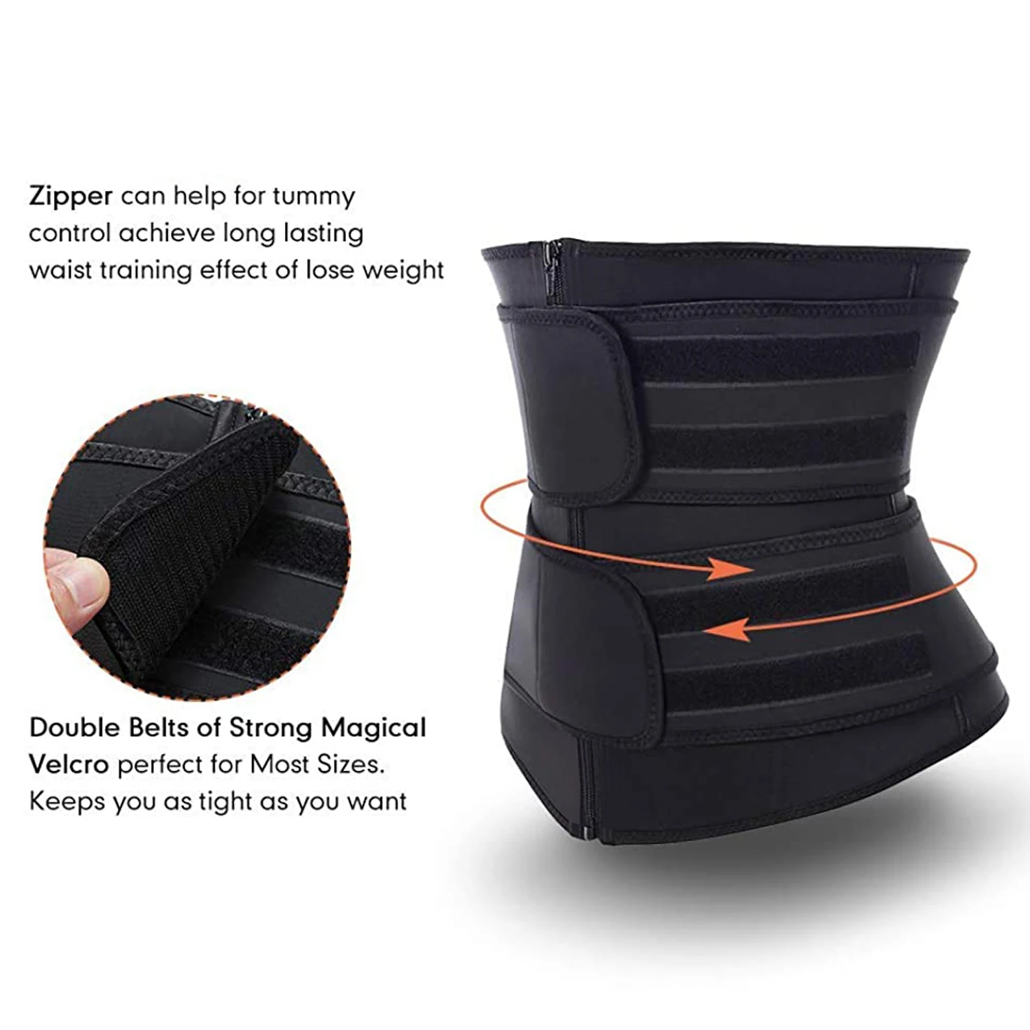 Neopren Cintura Trainer Treino - Sweat Waist Trainer Belt Neoprene avaliação e preço