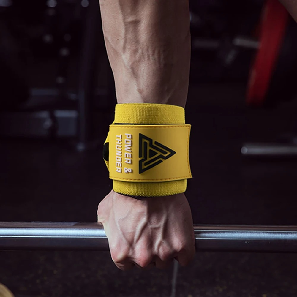 Envoltórios de pulso para leva - Wrist Wraps Weightlifting Support avaliação e preço