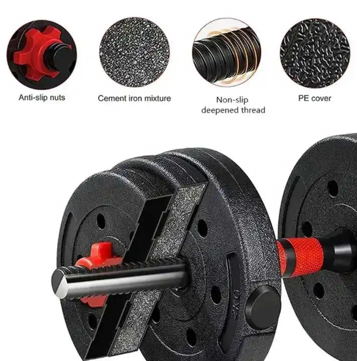 Conjunto de Halteres Ajustávei - Adjustable Dumbbell Pair 40Kg avaliação e preço