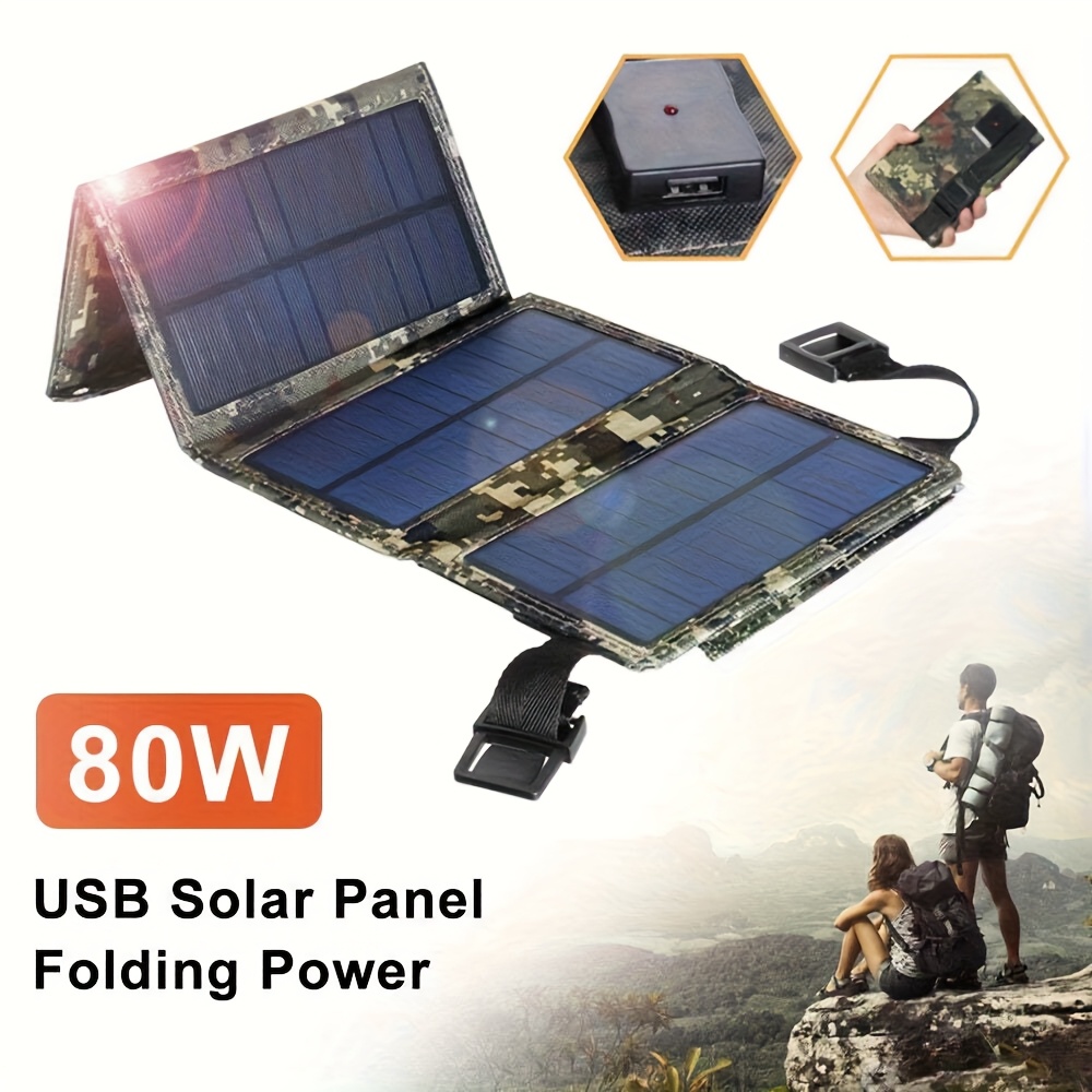 Painel Solar Portátil Dobrável - Camping avaliação e preço
