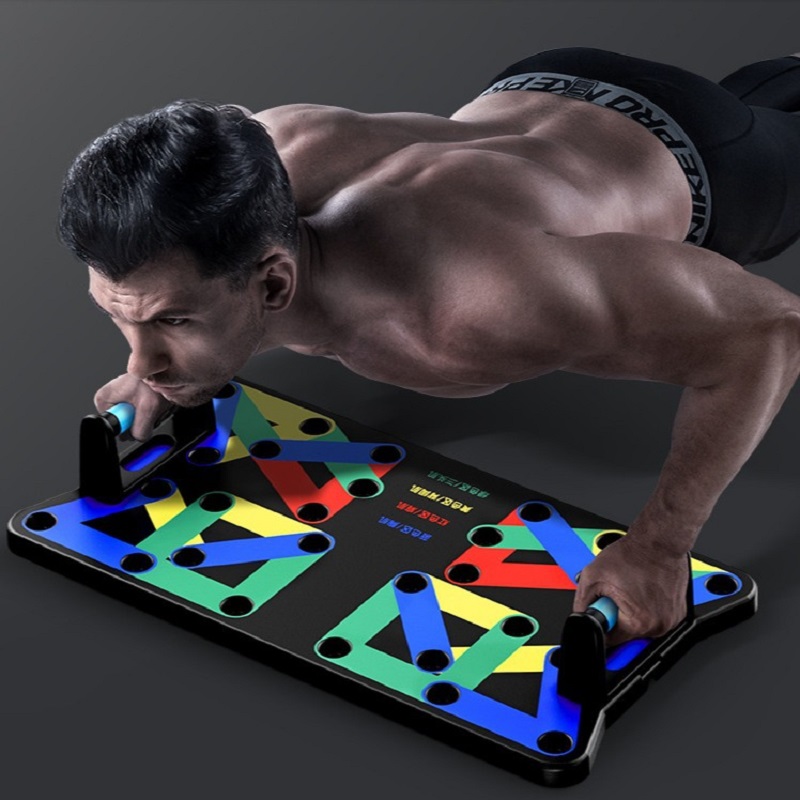 Novo conjunto de placa push-up - Push Up Board Foldable Multi Function avaliação e preço
