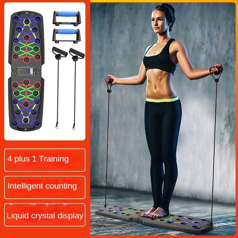 Novo conjunto de placa push-up - Push Up Board Foldable Multi Function avaliação e preço