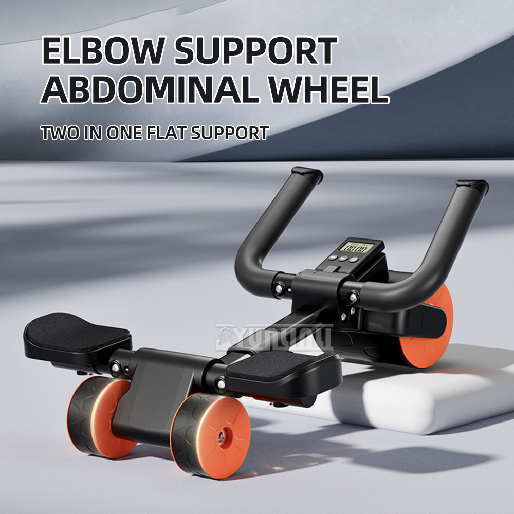 Roda Abdominal Multifuncional  - Ab Roller Wheel With Elbow Support avaliação e preço