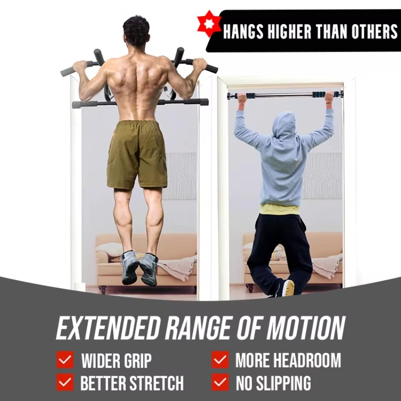 Barra de Exercício Profissiona - Door Pull Up Bar No Screw avaliação e preço