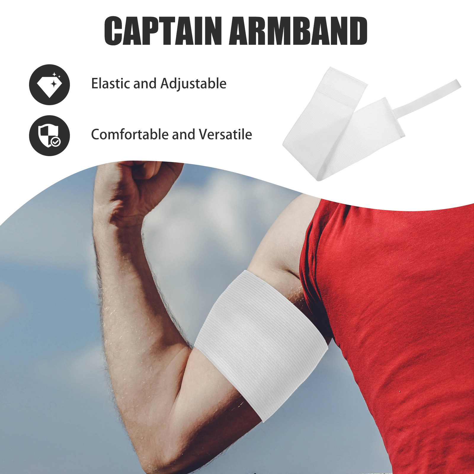 4 Peças Braçadeira de Capitão  - Team Sports avaliação e preço