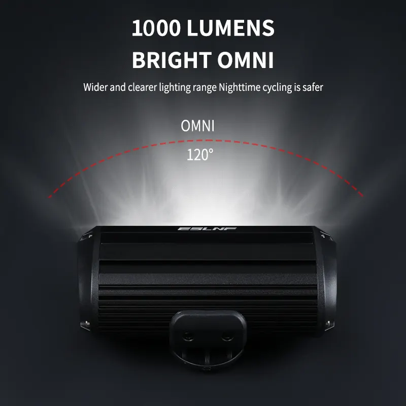 À prova dwaterproof água 1000  - Rechargeable Bicycle Headlight 1000 Lumen avaliação e preço