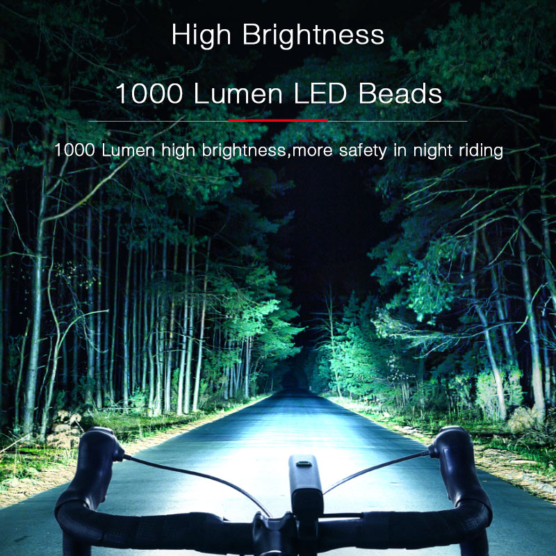Giyo 1000 lumens luz de bicicl - Rechargeable Bicycle Headlight 1000 Lumen avaliação e preço