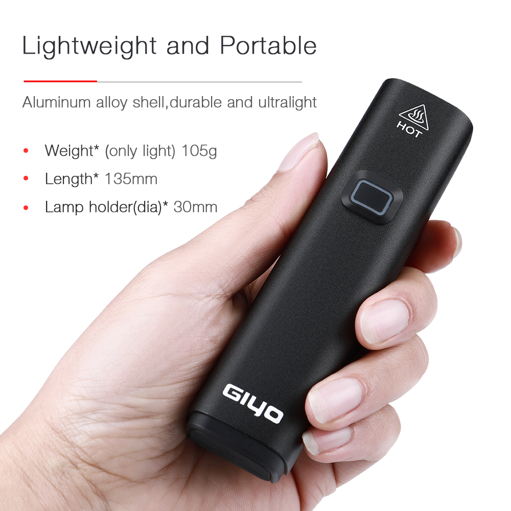 Giyo 1000 lumens luz de bicicl - Rechargeable Bicycle Headlight 1000 Lumen avaliação e preço