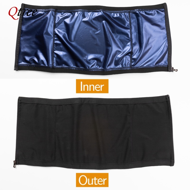 Qtree-Waist Trainer Para Mulhe - Sweat Waist Trainer Belt Neoprene avaliação e preço