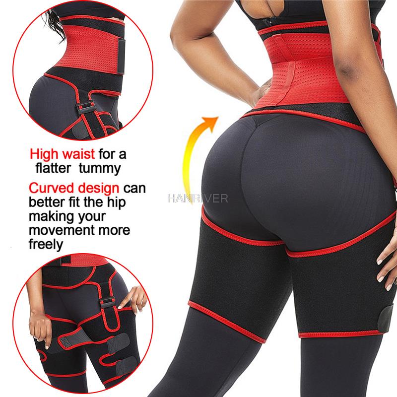 3 em 1 aparador de cintura e c - Sweat Waist Trainer Belt Neoprene avaliação e preço