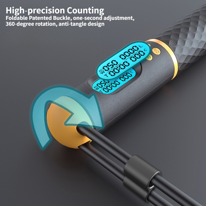 Corda de Pular Inteligente, No - Smart Jump Rope Digital Counter avaliação e preço