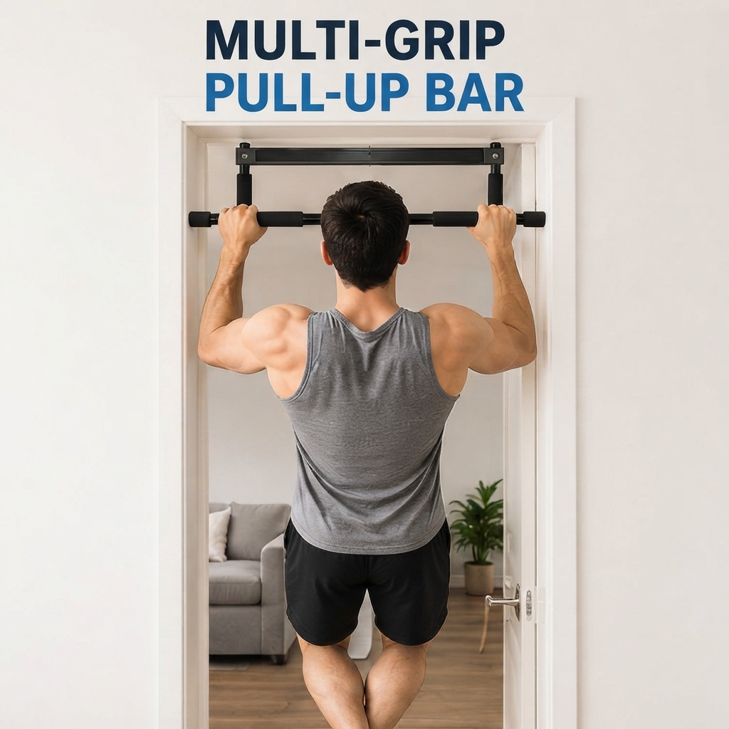 Barra de Exercícios Multifunci - Door Pull Up Bar No Screw avaliação e preço