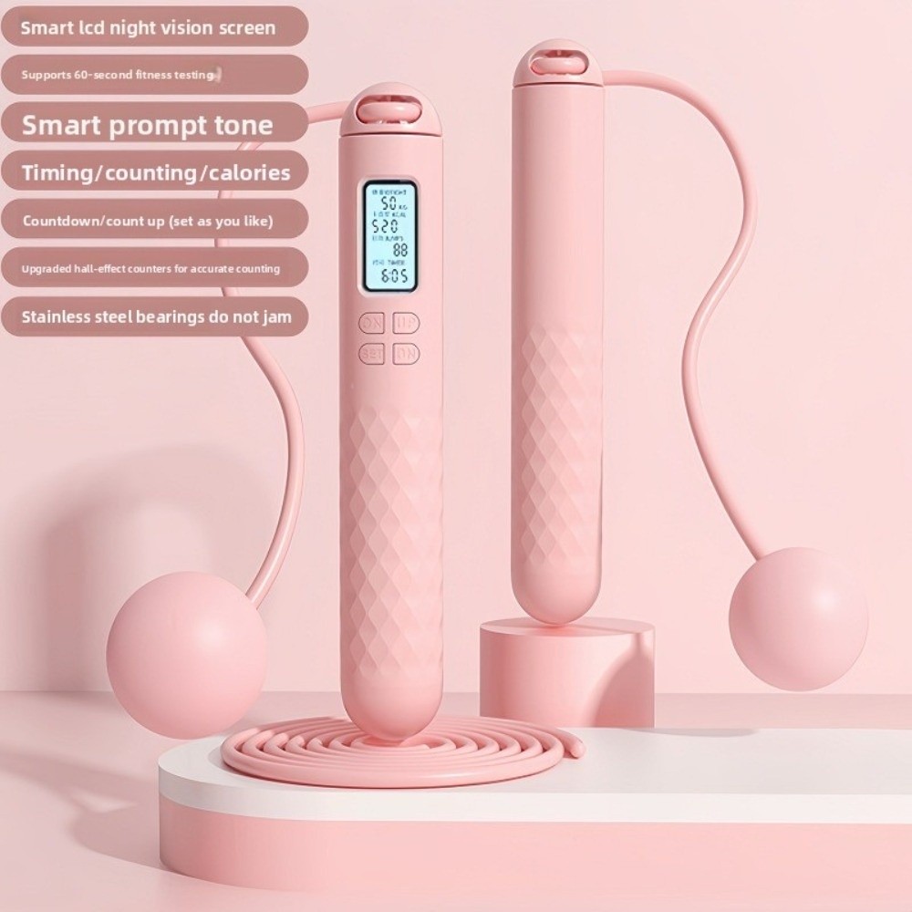 Corda de Pular Sem Fio e Sem C - Smart Jump Rope Digital Counter avaliação e preço