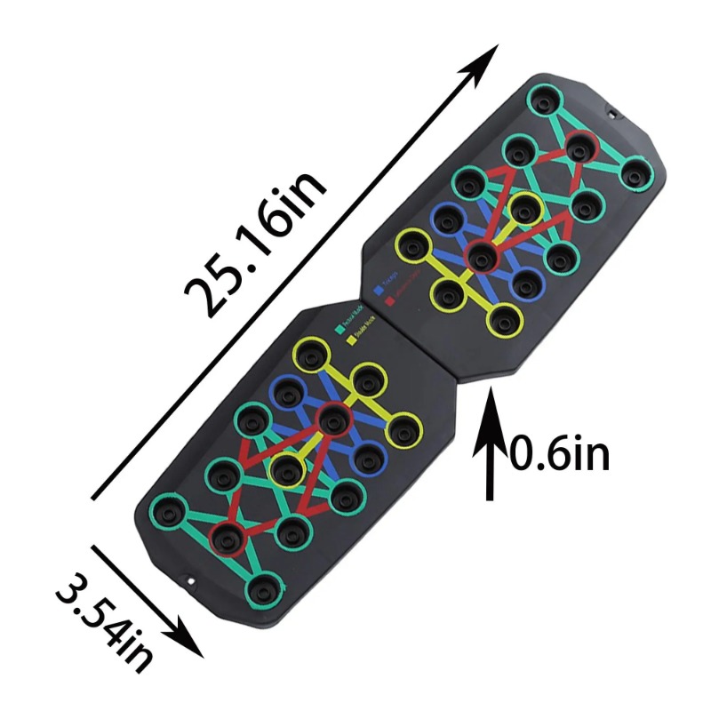 Plataforma Dobrável para Flexõ - Push Up Board Foldable Multi Function avaliação e preço